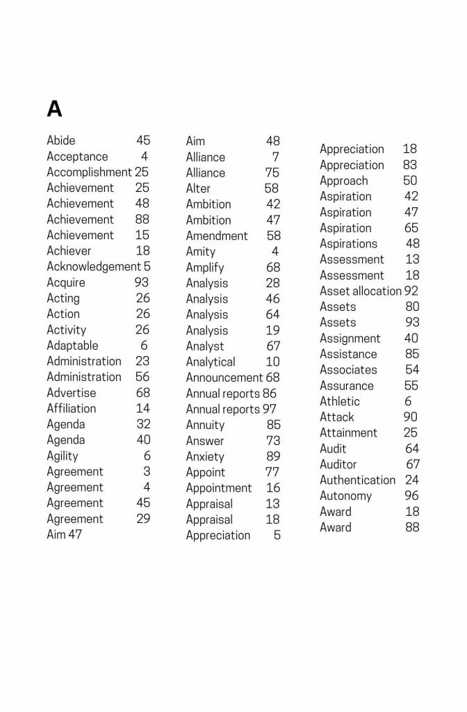 100 business metaphors for sketchnotes - Index 1