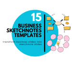 15 Business Sketchnotes™  Presentation Templates- SET A