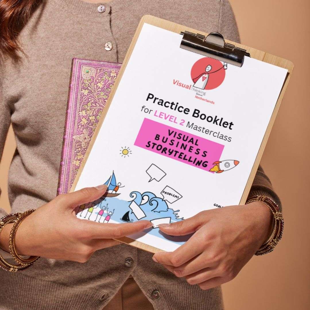 Visual Storyboarding for Business Presentions Workbook (Printable) - Image 2