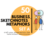 50 Visual Vocabulary for Business Sketchnotes ™- Set A