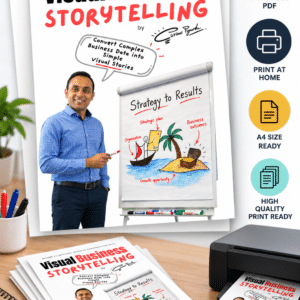 Visual Business Storyboard Printable PDF